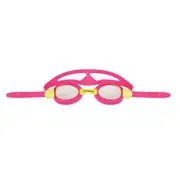 Mirage Slide Pink Kids Swimming Goggles with Bonus Silicone Ear Plugs