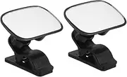 Yardwe Backseat Observation Mirror Adjustable Car Interior Rearview Mirror for Easy Monitoring Secure Clip Design for Safe Driving