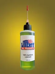 100% Synthetic Oil for lubricating any collectible clock-4oz Bottle