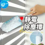 【U-MOP】靜電除塵撢 替換式靜電吸塵撢 雞毛撣子 除塵撣子 吸塵撢子|