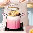 Deep Frying Pot with Frying Basket French Fries Pot for Frying Fried Chicken