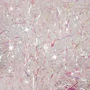 Bestomrogh Shredded Tissue Papers 200g, Raffia DIY Gift Filler Glitter Paper Shreds Box Basket Filling Grass Craft Ribbon for Hamper Packaging Box Stuffing, Iridescent