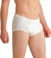 [Cottonique] Men's Latex-Free Hipster Brief Made from 100% Organic Cotton (2/Pack)