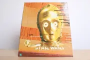 Star Wars Masterpiece Edition C-3PO 12" Doll W/ Golden Droid Book - 1999