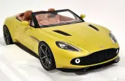 TopSpeed 1/18 Aston Martin Vanquish Zagato Volante Cosmo Yellow Resin Car