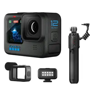 GOPRO HERO 12 BLACK 運動相機 攝影機 創作者套裝(HERO12,公司貨)【APP下單4%點數回饋】