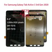 8" For Samsung Tab Active 3 3rd Gen 2020 T570 T575 LCD Display Screen Digitizer