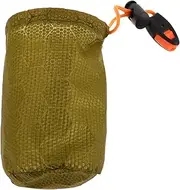 KICHOUSE Nylon Drawstring Storage Bag Pouch Small Mesh Bag for Outdoor Activities and Camping