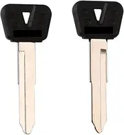 Ignition Key Switches for FZ07 FZ09 FJ-09 FZR600R XV1900 XVZ1300 TTR225 TTR250 XT250 XSR900 MT10 FZ10 Motorcycle Blank Key Replace Uncut Keys Ignition Barrel Key Switch(3 PCS)