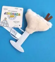 BUILD A BEAR Drink Wristie Eggnogg Cocktail Plush BNWT