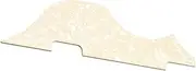 COSMEVIVI Bass Pickguard Decorative Guard Board Durable Scratch Bass Protector for Guitar Protection Creative Design for Enhanced Aesthetics