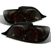 Fit Mazda 04-08 RX-8 Smoke Tinted LED Rear Tail Brake Lights Lamps Left & Right (for: Mazda)