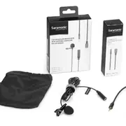 Saramonic LavMicro U1A Lightning Connector for iOS - Steel Oak