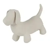 Amalfi Dash Dog Doorstop 22 x 34 x 12cm - Taupe