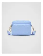 [Seed Heritage] Nylon Double Pocket Crossbody Bag in Bright Sky