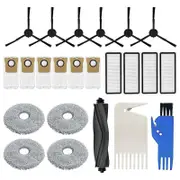 For L20 Ultra/ L10S Ultra/ L10 Ultra, Main Side Brush Hepa Filter Mop Cloth Dust Bags Vacuum Cleaner Accessories
