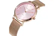 Bullion Gold Timeless Dream Watch - Rose Gold and Pink