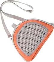 Small Animal Carrier Bag Portable Travel Sling for Hamsters Squirrels Sugar Gliders Breathable Mesh Design with Spacious Interior for Outdoor Adventures