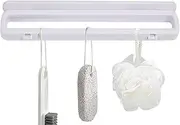 Wall Mounted Shoe Rack - Shoe Holder for Entryway,Foldable Adhesive Towel Hanger, Footwear Holder for Garage RV Bathroom Dormitory