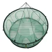 Minnow Shrimp Cage Foldable Large Fishing Net Trap Crab