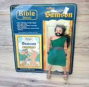 Vintage 1985 Rainfall Bible Greats SAMSON 7.5" Action Figure - New, Sealed
