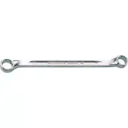 Stahlwille Double Ended Ring Spanner,Shallow Offset-Metric Chrome Plated Finish