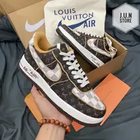 在飛比找蝦皮購物優惠-Louis _ Vuitton x Nike Air For