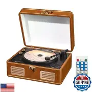 MANAYO Retro Portable CD Player with Bluetooth for Home, Rechargeable Small P