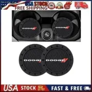 2 pk Cup Mat Car Drink Holder Insert Silicone Coaster Set for Do-dg-e Char-ger C