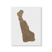 Delaware State Stencil - Durable & Reusable Mylar Stencils