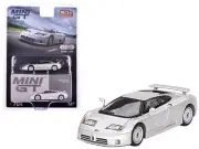 1/64 Mini GT Bugatti EB110 GT (Grigio Chiaro) Diecast Car MGT00704