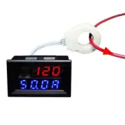Battery Monitor Current Transformer DC 120V 100A Voltage Ampere Capacity Tester