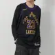 Nike LeBron James 男款 黑紫色 洛杉磯 湖人隊 詹皇 無袖 籃球 背心 DX8506012