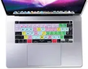 Pro X 10 English Silicone Shortcuts Keyboard Cover Skin for Touch Bar Final Cut