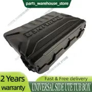 1x Lockable Black Storage Universal Max Side Box Tool Box Ute / Tub / Trailer AU