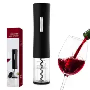Electric battery powered wine opener set power corkscrew