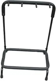 yuksok Guitar Stand for Multiple Guitars with Folding Design 3 Slot Guitar Bass Stand Framework Designed for Studio Acoustic Guitar