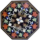 Black Marble Table Top , Office Side Table , Lawn Table for Home , Kitchen Table