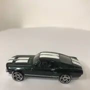 Hot Wheels The Fast And The Furious 67 Custom Mustang Green 1:64 LOOSE