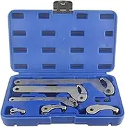Adjustable Hook And Pin Wrench Spanners C Spanner 35mm - 120mm 6pc Set
