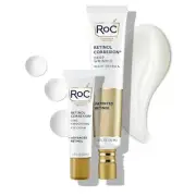 RoC Retinol Correxion Value Set Duo, Deep Wrinkle Anti-Aging Night Face Cream +