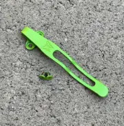 Zombie Green Pocket Clip For Benchmade 943 Osborne Bugout 535 Bailout 537 Knife