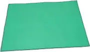 Square Table Cover Green Mahjong Table Mat Hand Rubbed Design for Card Games