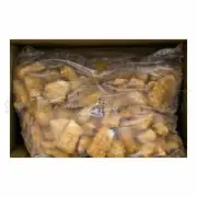 Mr Sips Gluten Free Backed Breaded Chicken Chunks (5 lbs, 2 Per Case)