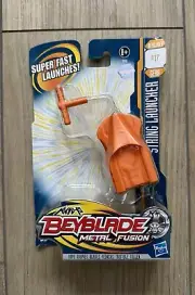 Beyblade Metal Fusion Fight String Launcher Original Hasbro Orange (BB-17) New