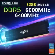 Crucial DDR5 Pro RAM 32GB Kit (2x16GB) | 6000MHz/6400MHz | Desktop Gaming Memory