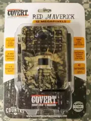 Covert Red Maverick Scouting Game Camera 12MP MEGAPIXEL 42 Infrared LED's 5335