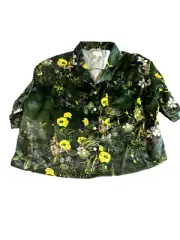 Ted Baker London Loungewear 2 pc Set Pajama Botanical Womens Large NEW