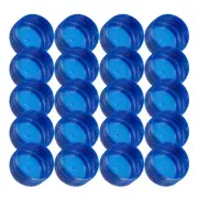 100 pcs Plastic Bottle Caps Water Bottle Lids Drinks Bottle Sealing Caps