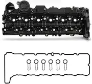 Engine Valve Cover W/Gasket Compatible With BMW 3' 4' 5' 7' N57 F36 F11 F07 X3 X4 X5 3.0L 11127800309 11127823181 11128515732